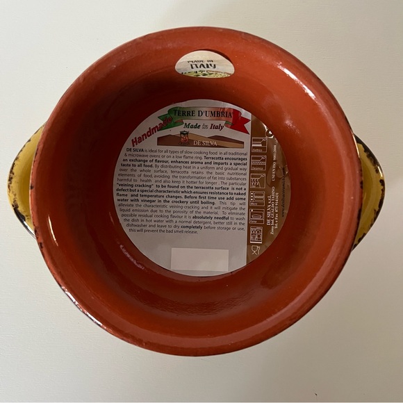 NWT De Silva Terracotta Bowl - Picture 5 of 16